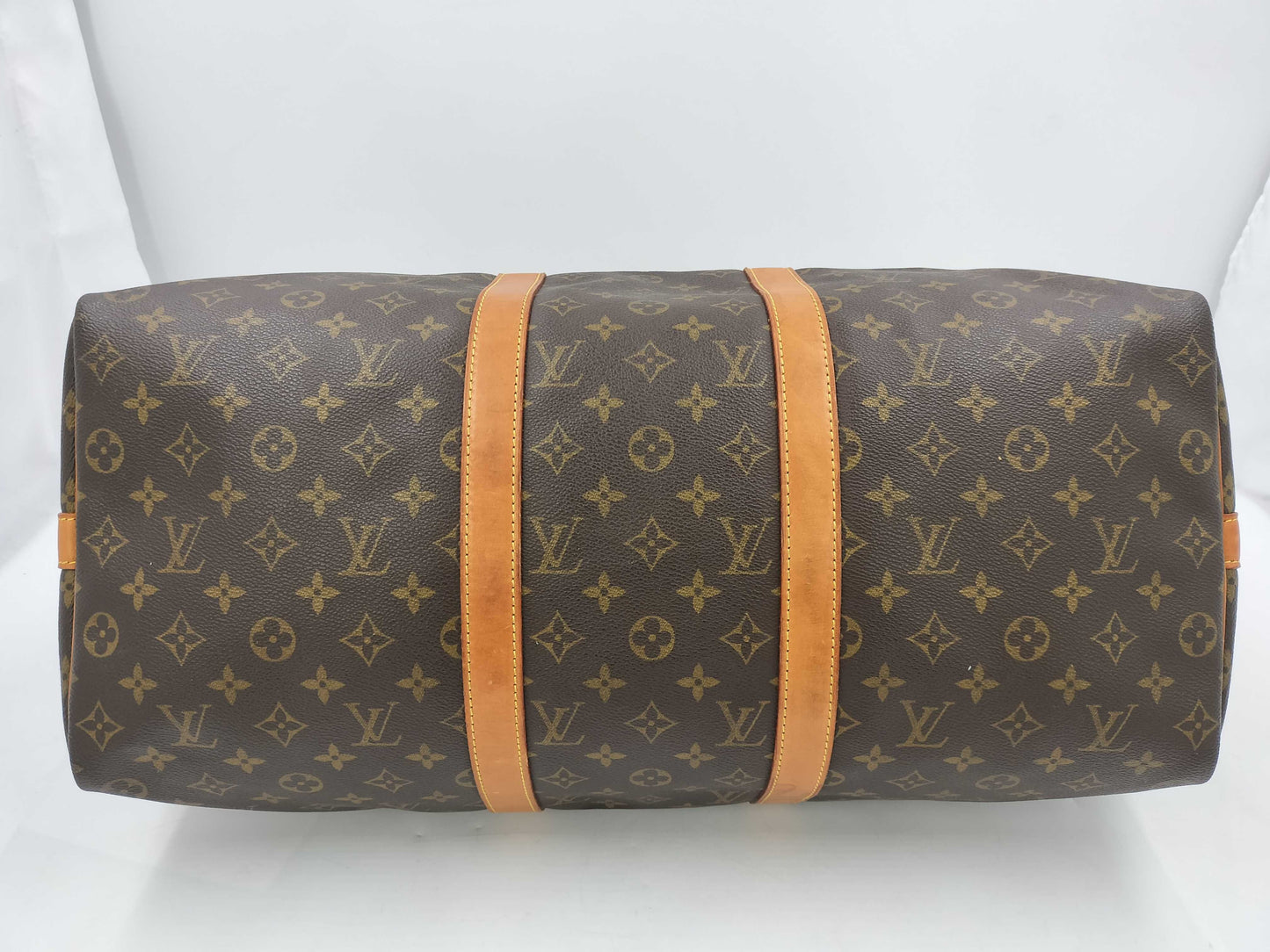 LOUIS VUITTON Monogram Keepall Bandouliere 50 Boston Bag