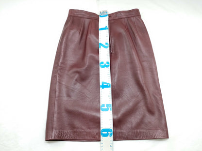 LOEWE Leather Skirt Skirt