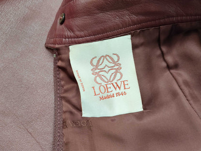 LOEWE Leather Skirt Skirt
