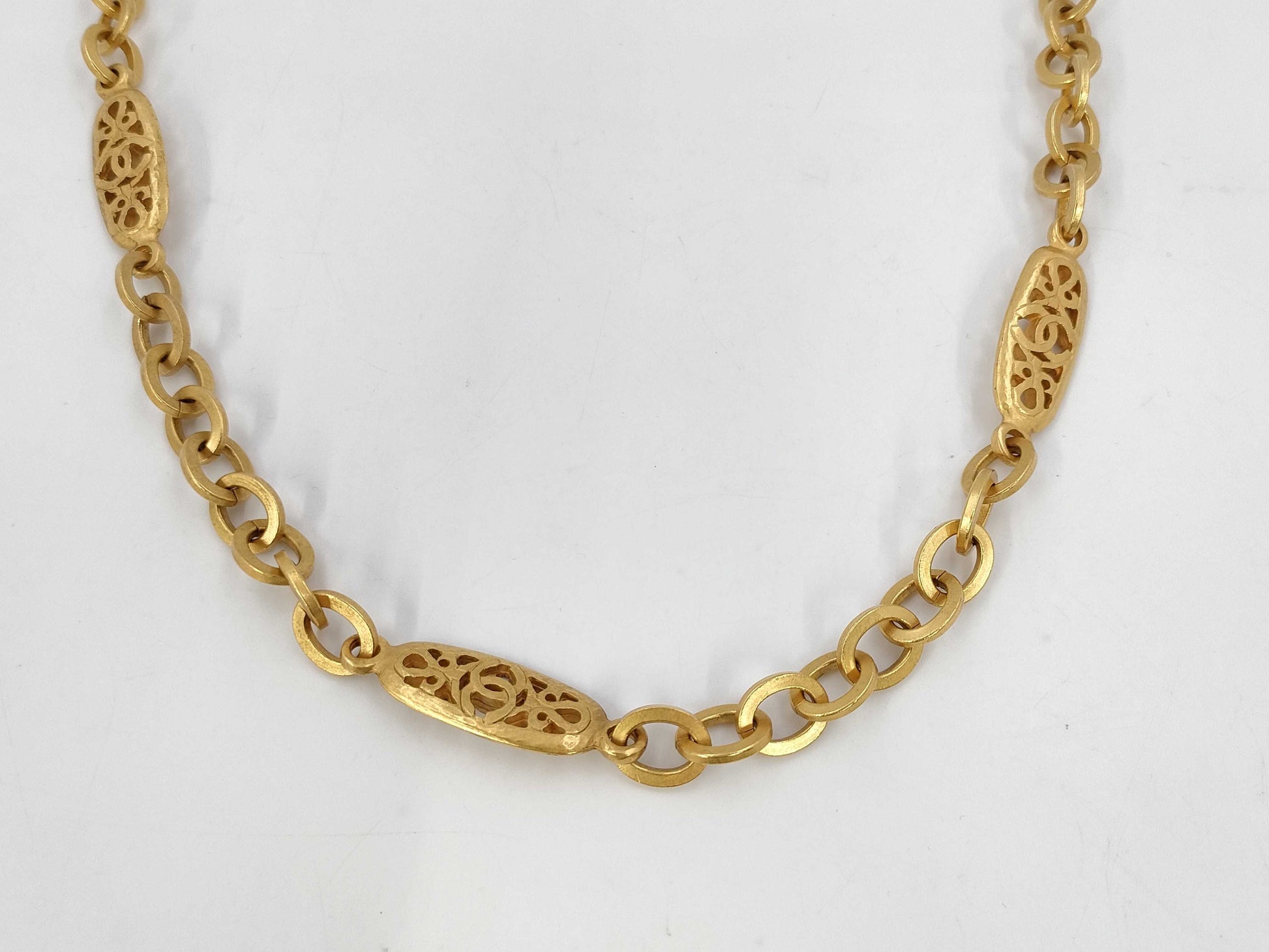 CHANEL Necklace Cocomark 123g Necklace