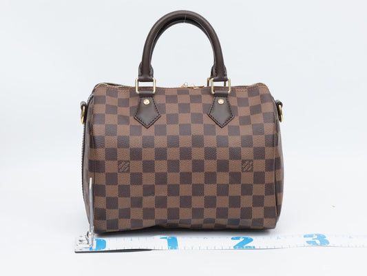 LOUIS VUITTON N41368 Damier Speedy Bandouliere 25 N41368 RFID Boston Bag