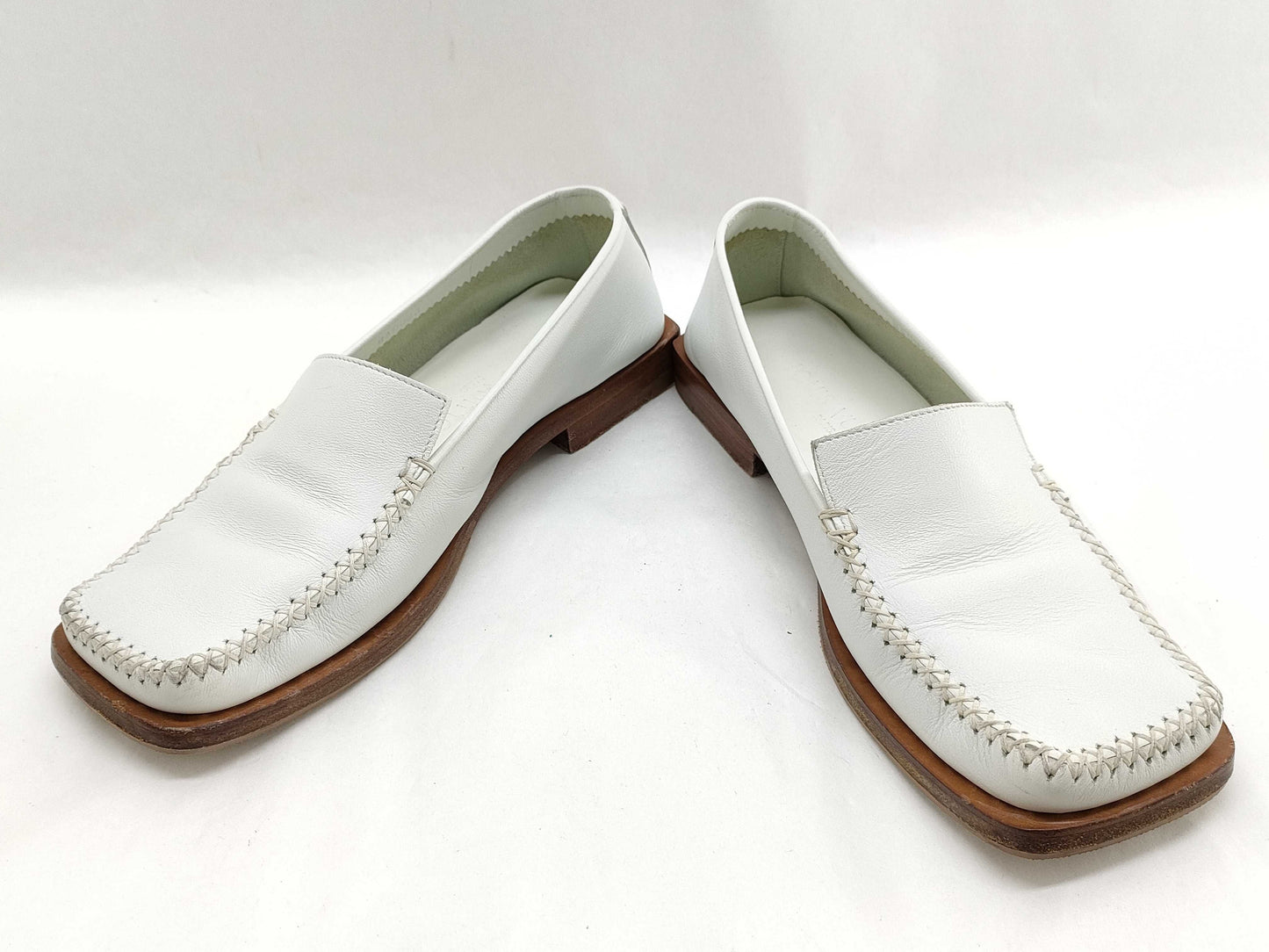 LOUIS VUITTON Leather Shoes Slip-on Loafers