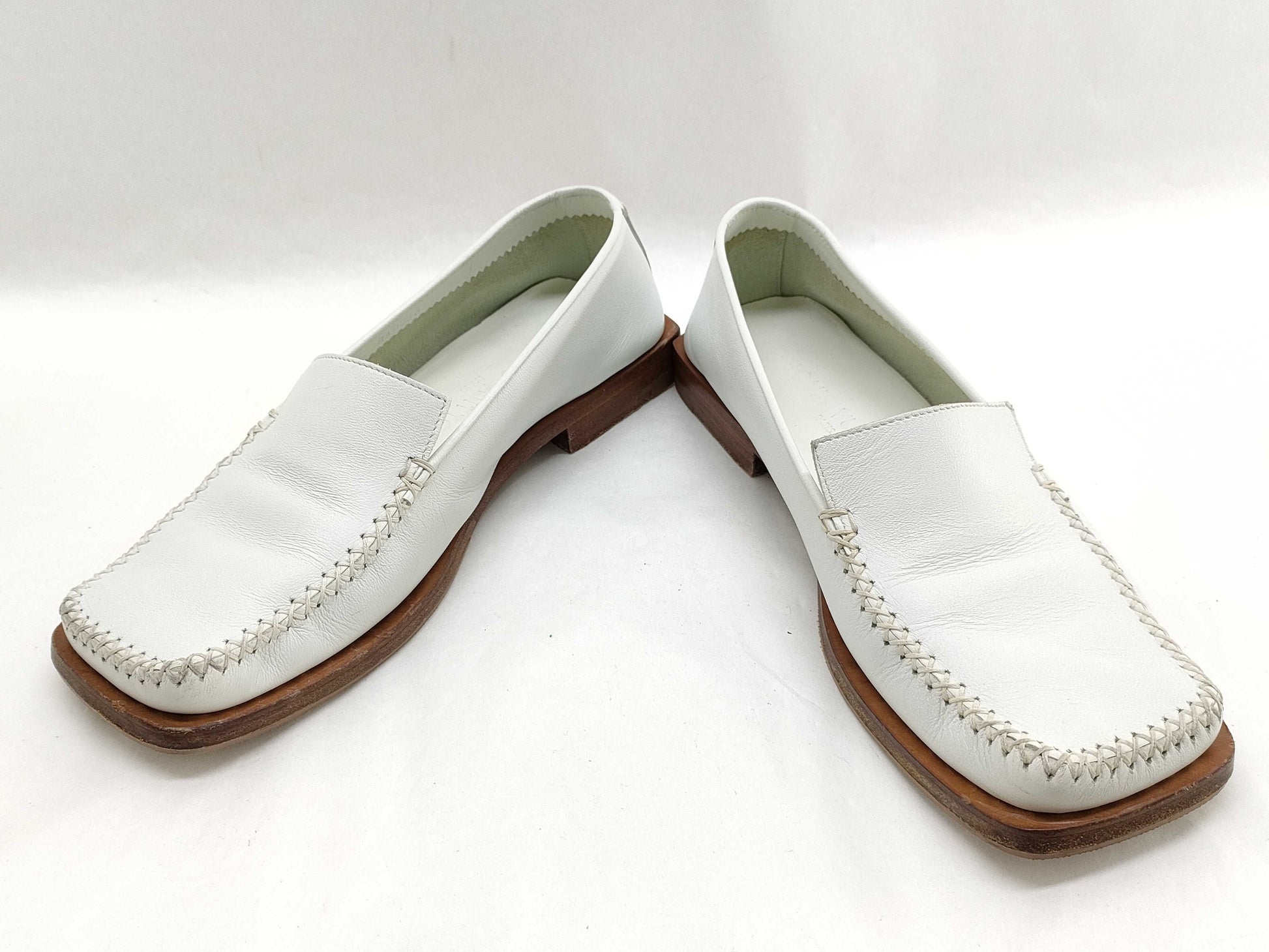 LOUIS VUITTON Leather Shoes Slip-on Loafers