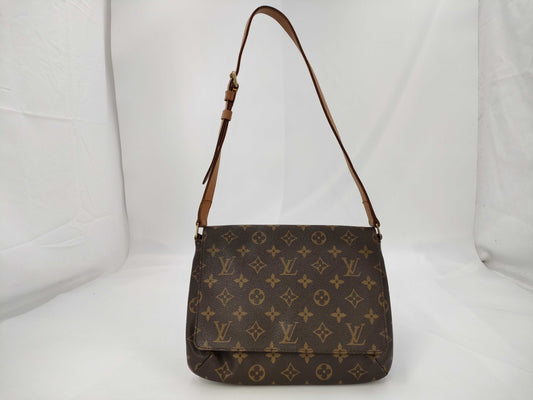LOUIS VUITTON Monogram Musette Tango Shoulder Bag
