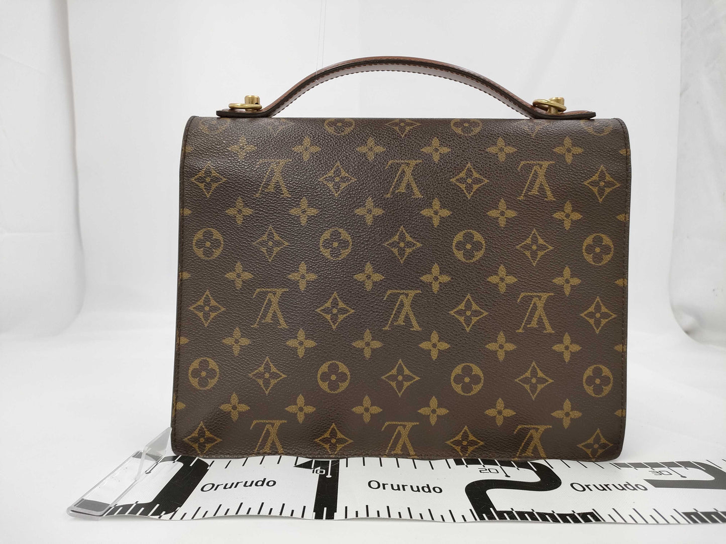 LOUIS VUITTON Monogram Monceau Handbag