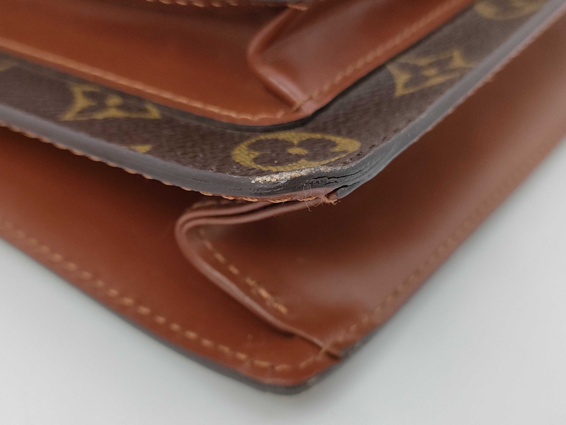 LOUIS VUITTON Monogram Monceau Handbag