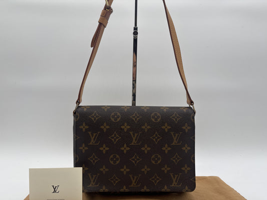 LOUIS VUITTON LOUIS VUITTON Shoulder Bag Muzzette Tango Monogram Shoulder Bag