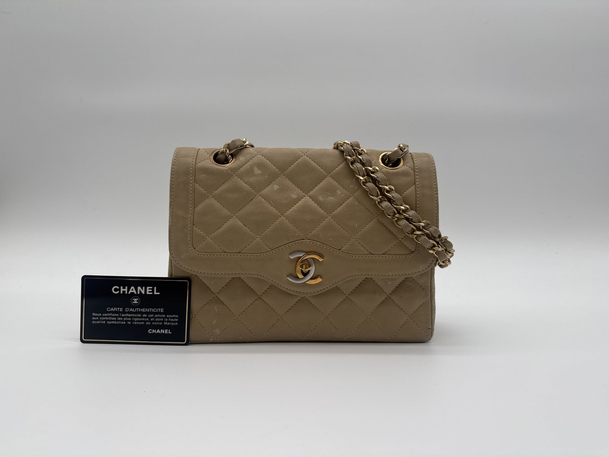 CHANEL CHANEL Shoulder Bag Cocomark Turnlock Matlasse W Flap Shoulder Bag