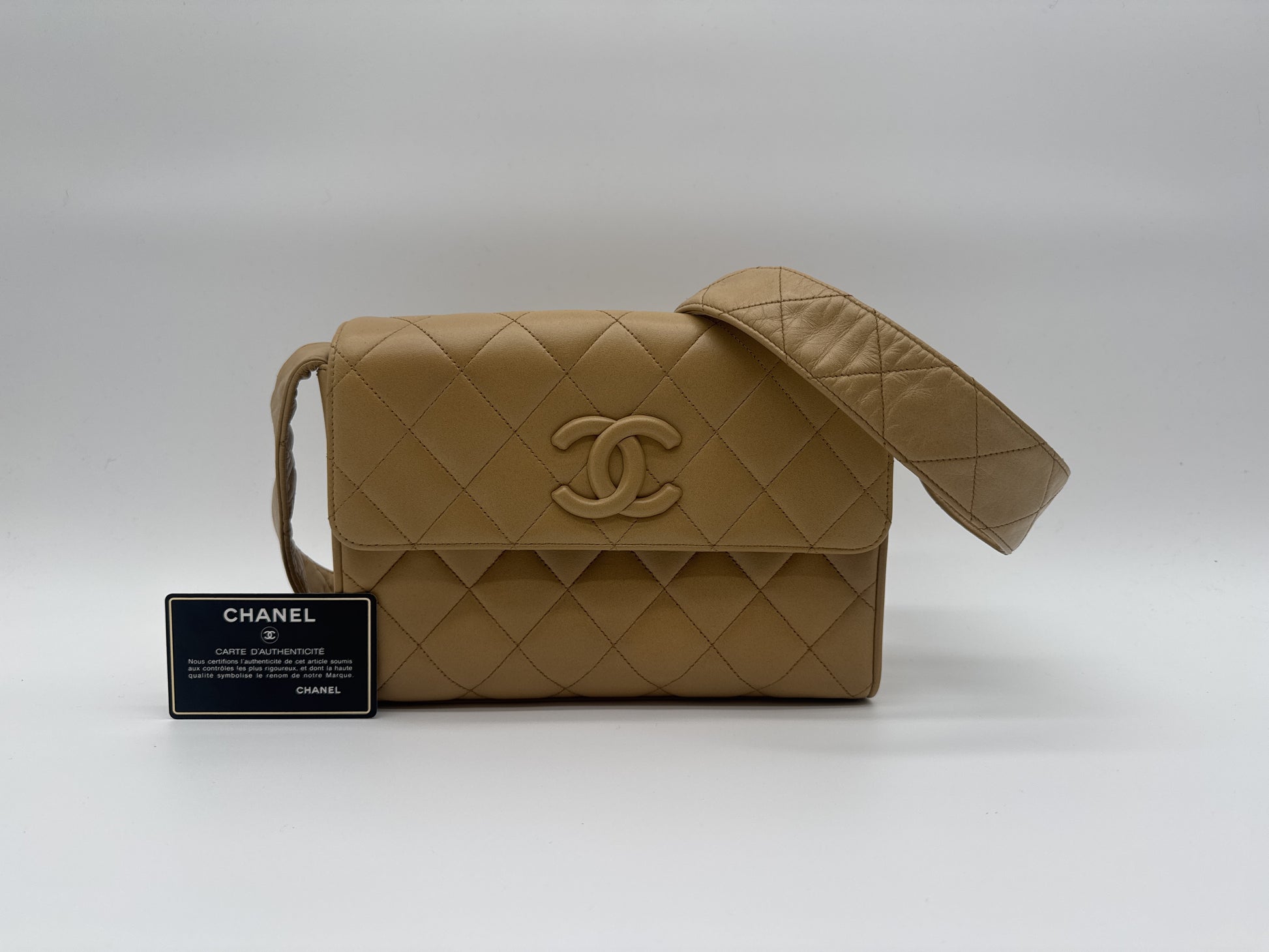 CHANEL CHANEL Shoulder Bag Cocomark Matlasse Leather Shoulder Bag