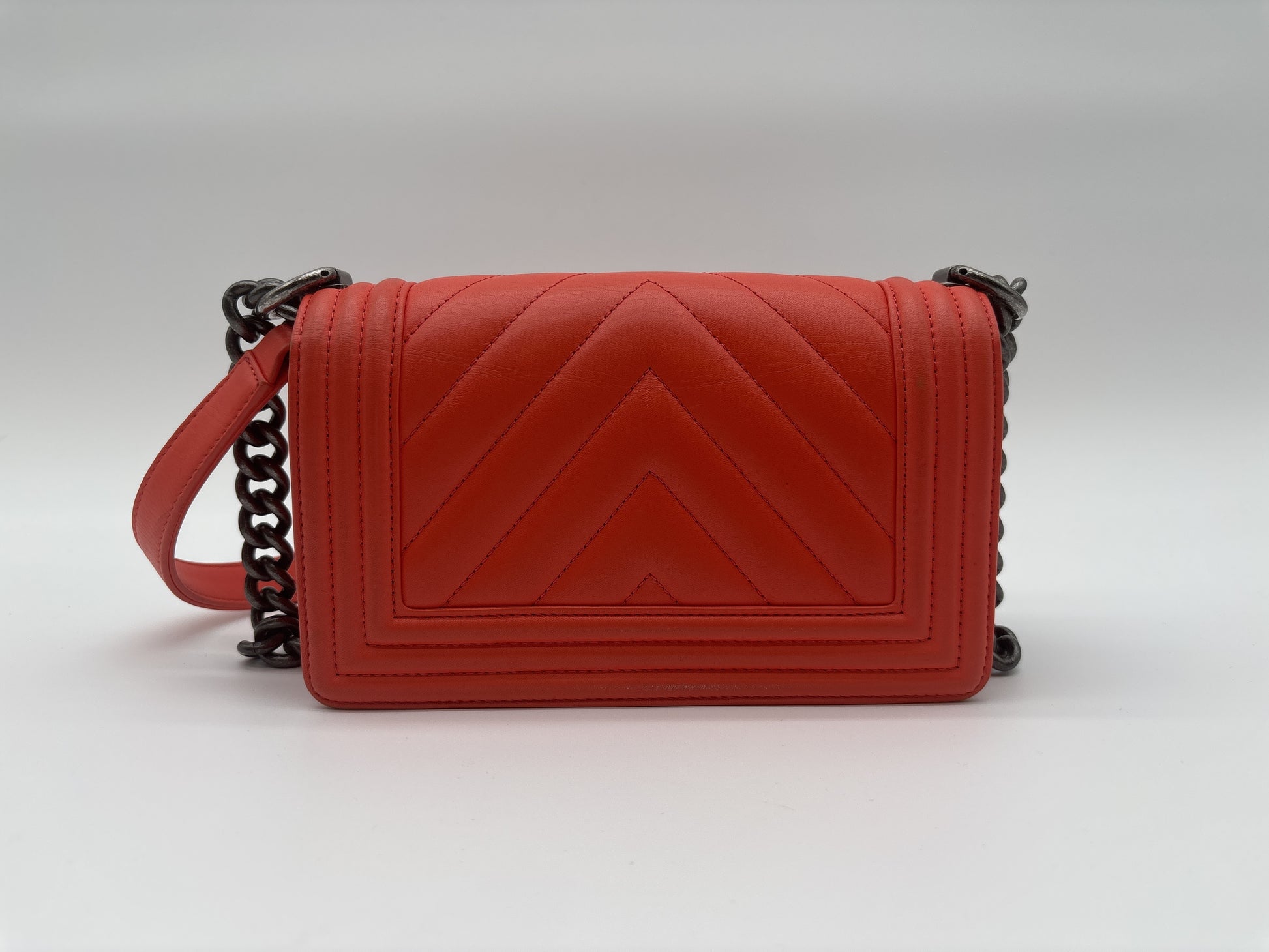 CHANEL Shoulder Bag Boy V-Stitch Shoulder Bag