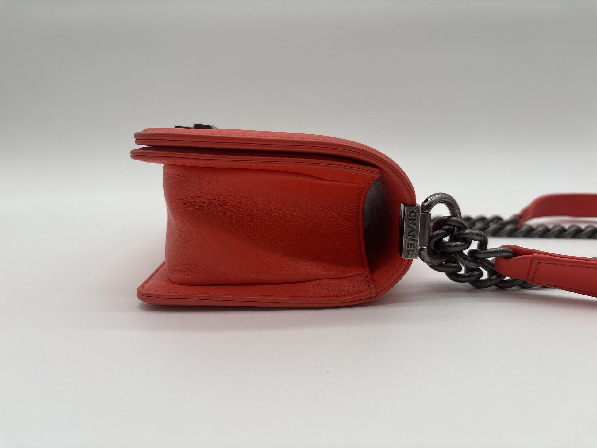 CHANEL Shoulder Bag Boy V-Stitch Shoulder Bag