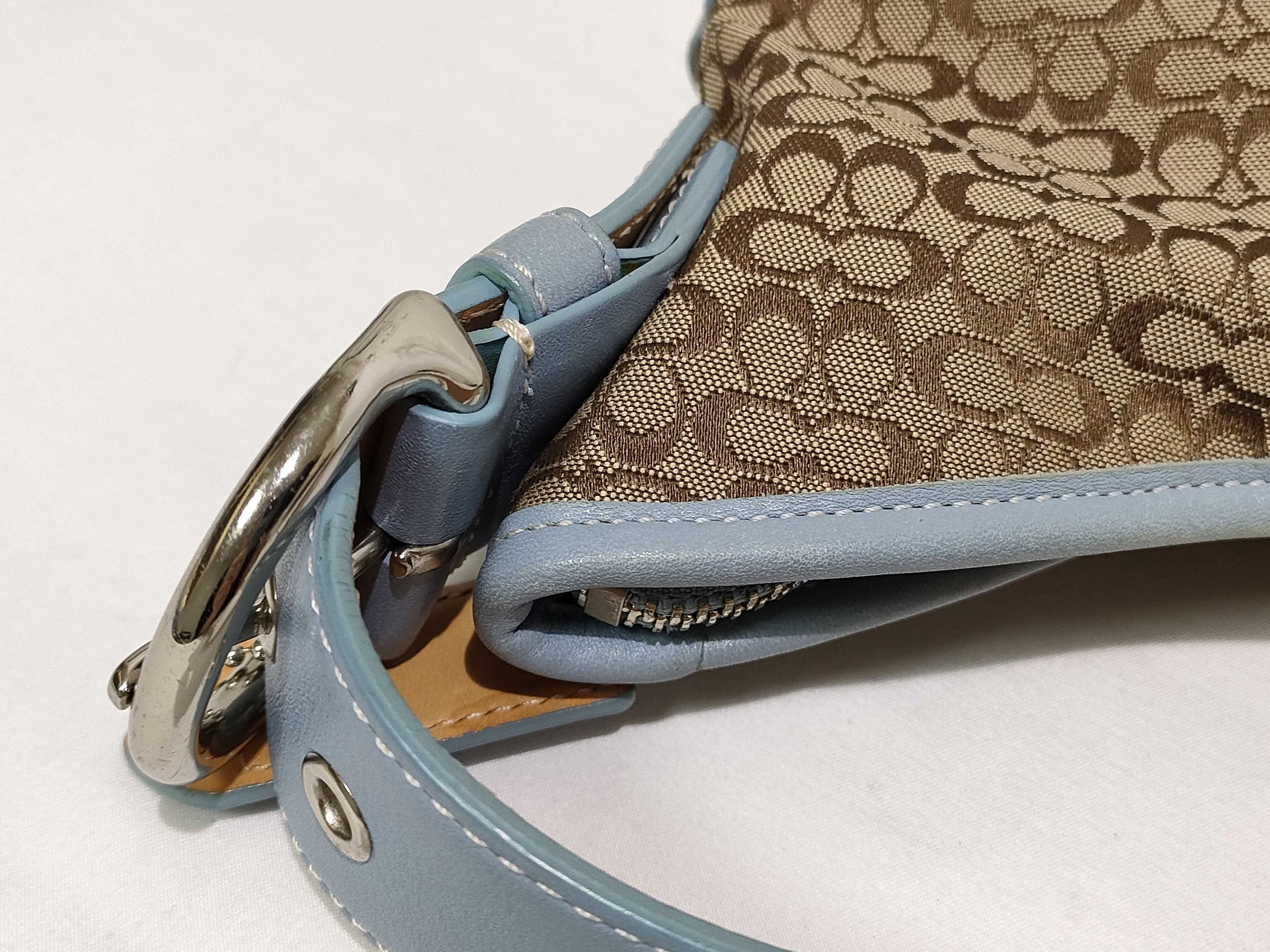 COACH Mini Signature Coach Handbag Shoulder Bag