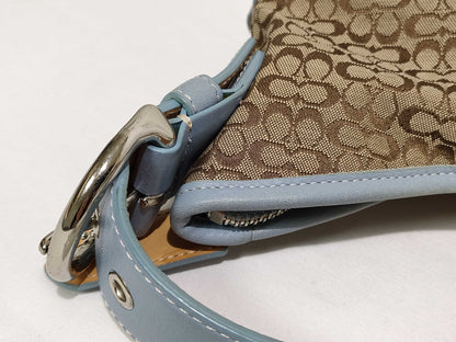 COACH Mini Signature Coach Handbag Shoulder Bag