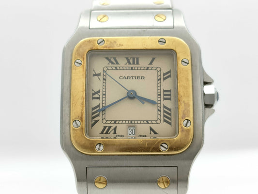 Cartier Santos Galbe LM W20011C4 187901 30719 Quartz Women's Watch