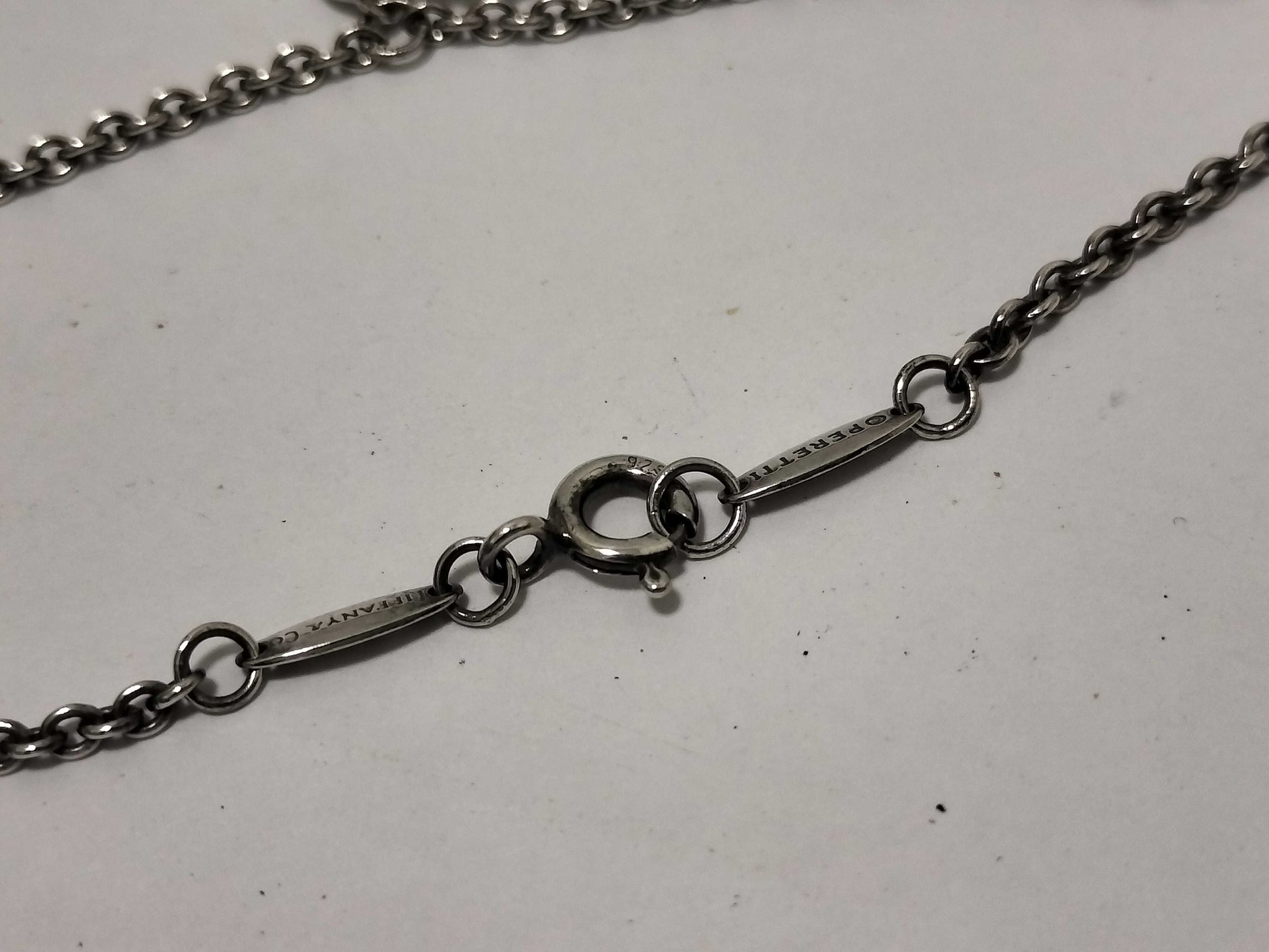 Tiffany&Co. Open Heart Tiffany Open Heart Bracelet 925 Bracelet Bangle