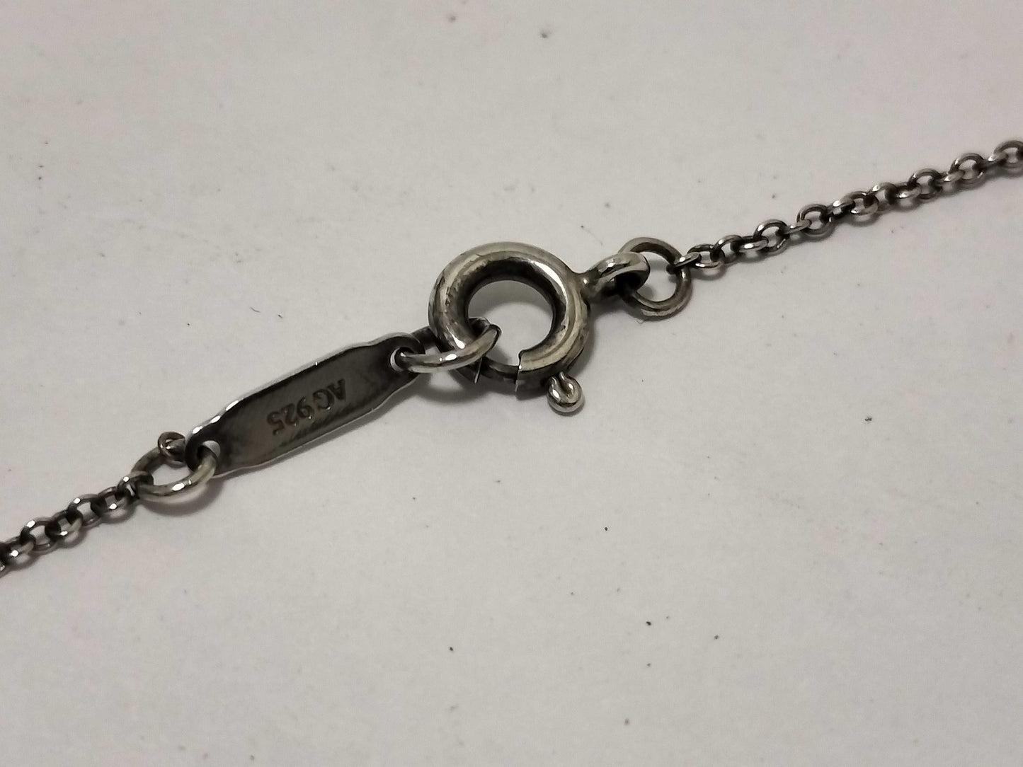 Tiffany&Co. Tiffany Bow Ribbon Necklace AG925 Necklace