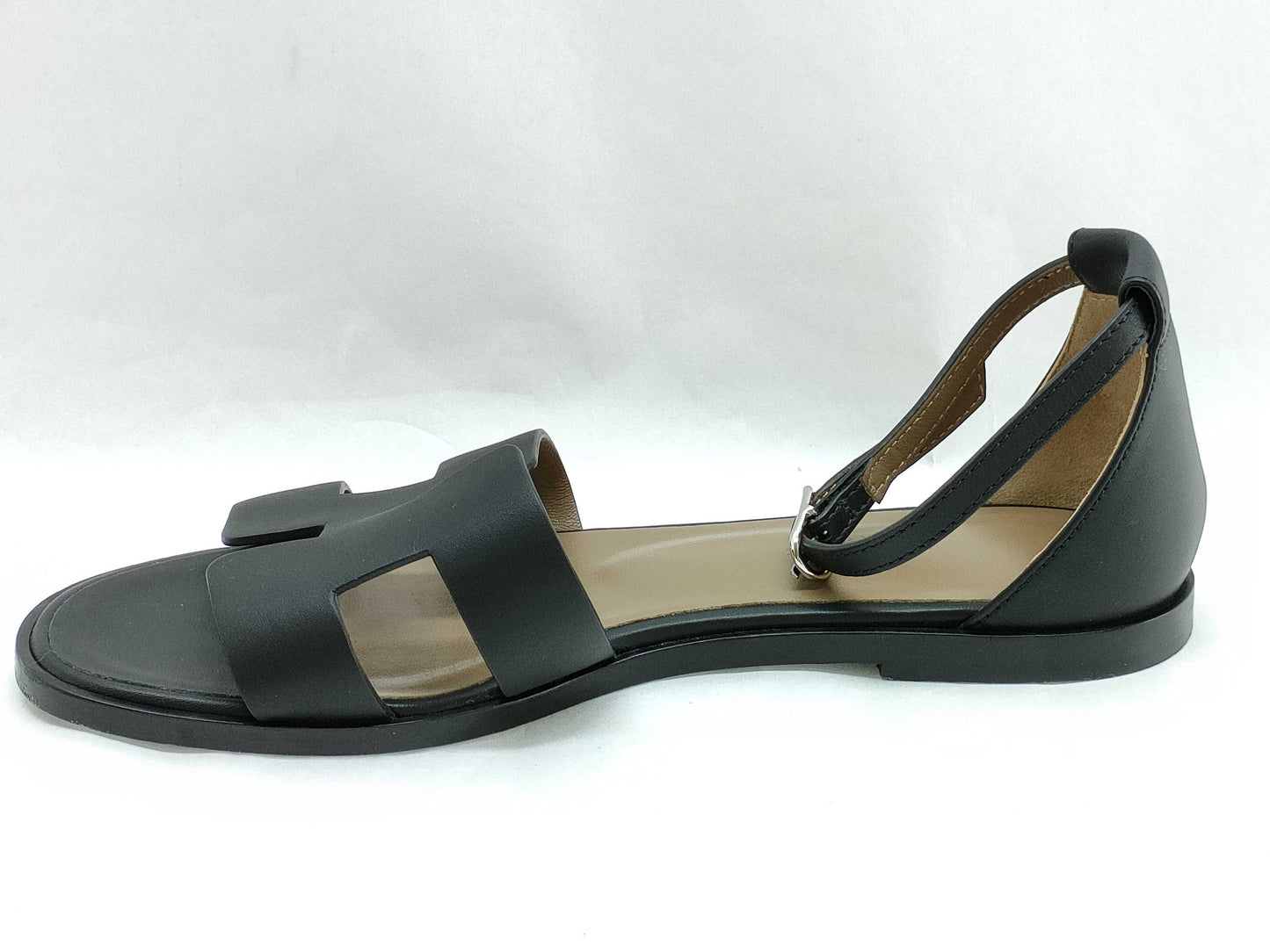 HERMES HERMES Santorini Strap Sandals 35 Sandals