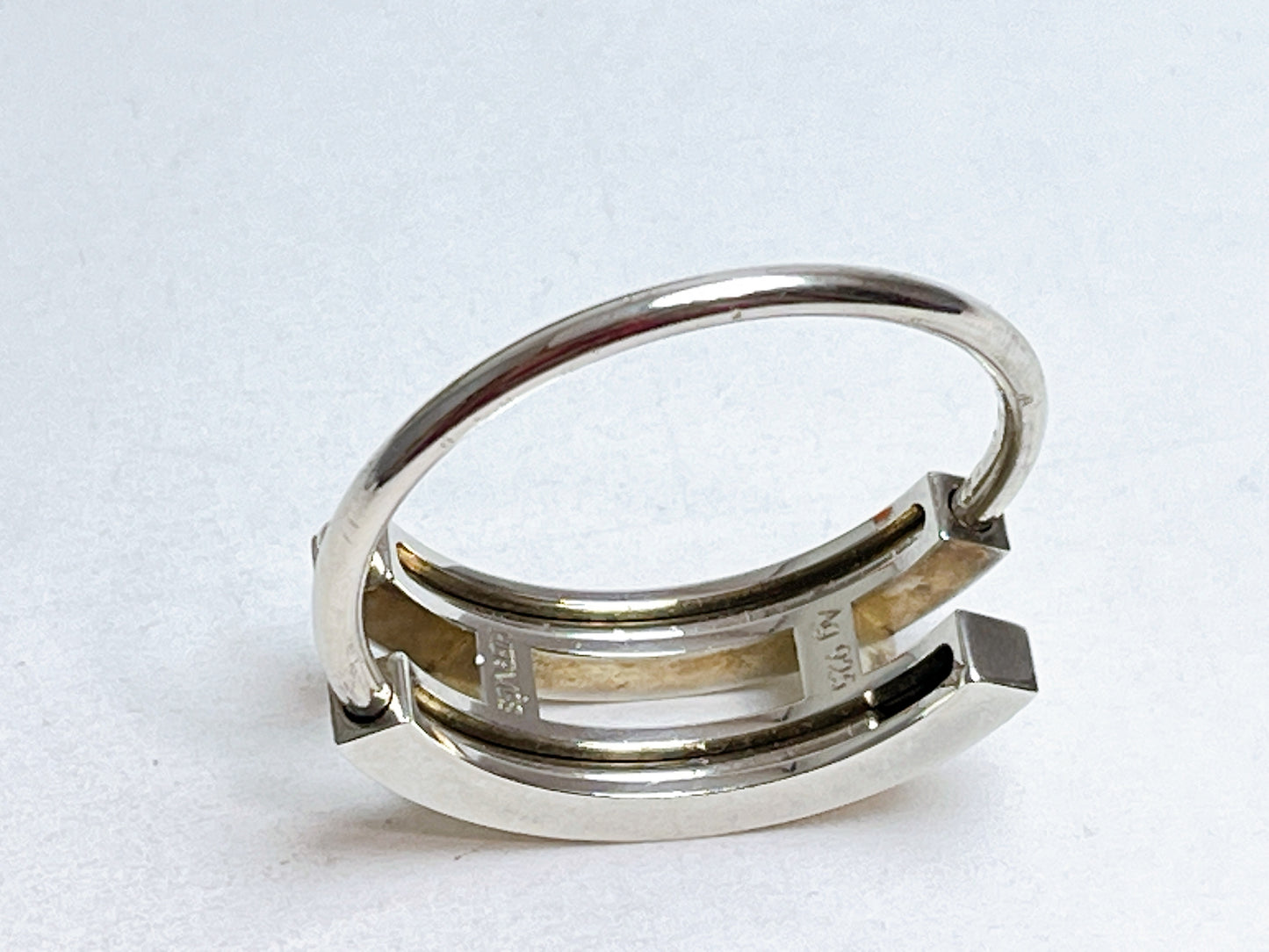 HERMES H Motif Keyring 925 Keycase Keychain