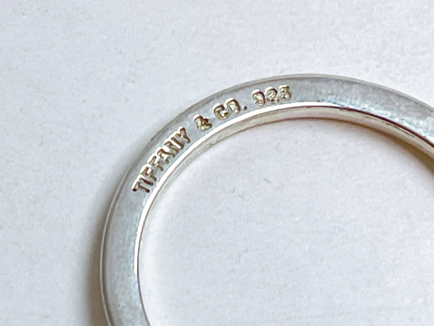 Tiffany&Co. Vintage Saxophone Keyring 925 Charm