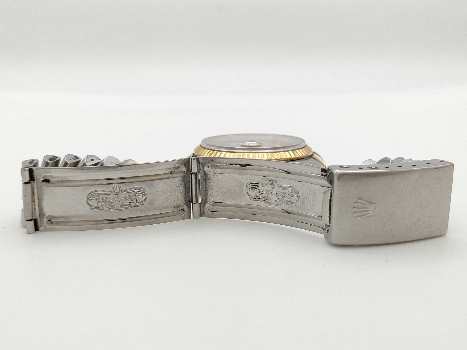 ROLEX 16233 X878957 Jubilee Bracelet Champagne Dial Men's Watch