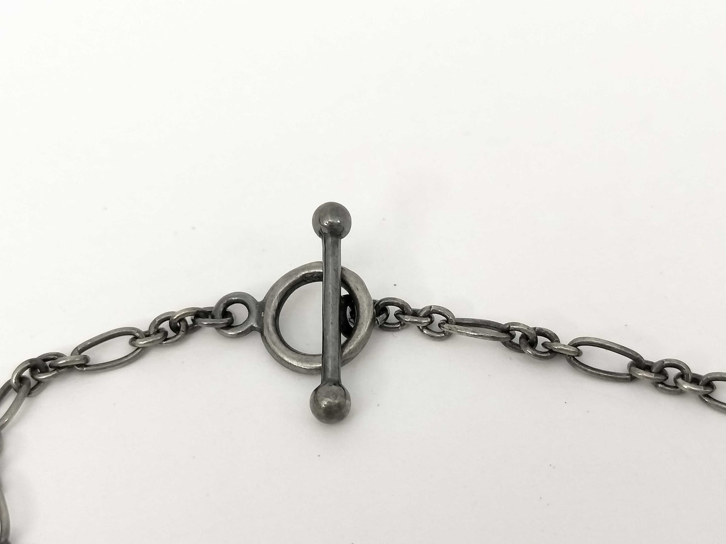 Georg Jensen GEORG JENSEN Black Agate Necklace 925 Necklace