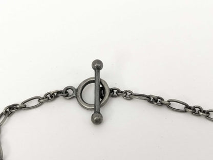 Georg Jensen GEORG JENSEN Black Agate Necklace 925 Necklace