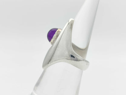 Georg Jensen 139 Amethyst Henning Koppel Ring AG925 Vintage Ring