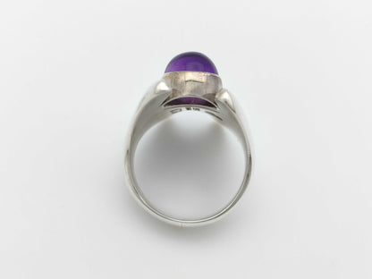 Georg Jensen 139 Amethyst Henning Koppel Ring AG925 Vintage Ring