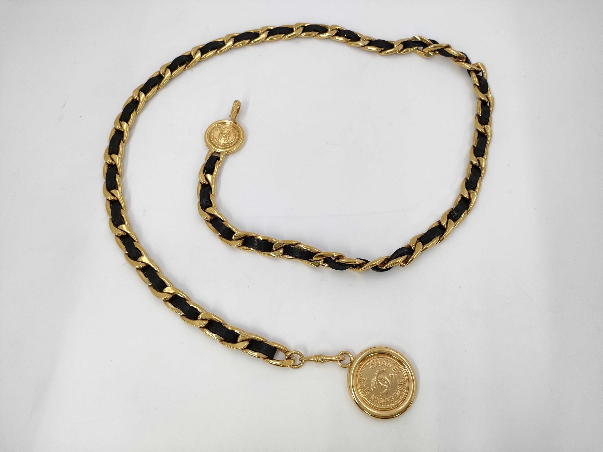 CHANEL Coco 94 Chain Belt Belt