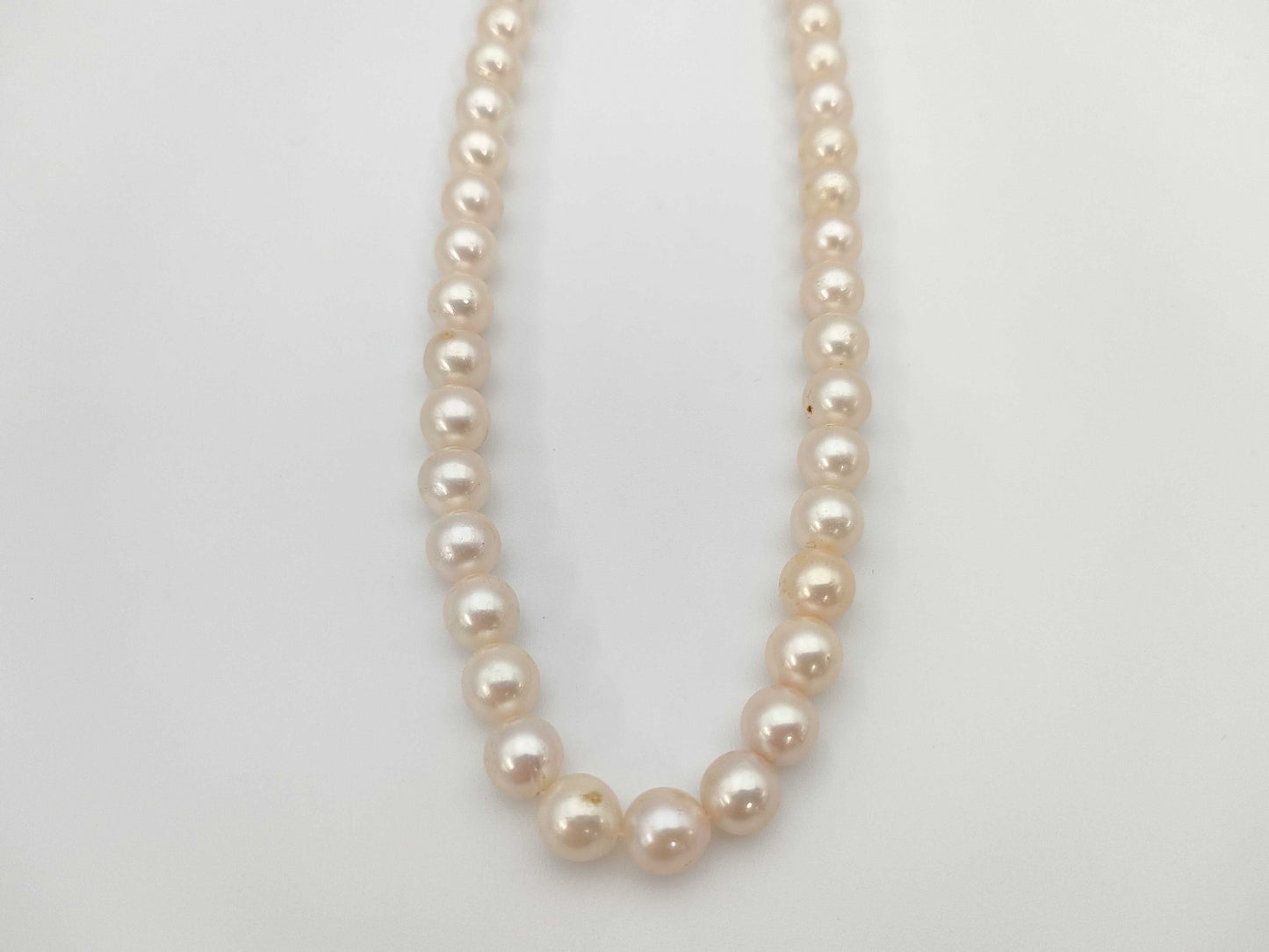 Pearl Diameter Approx. 6.5-6.8mm SV 26.0g Necklace 
