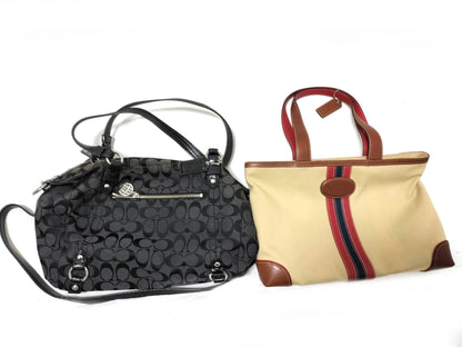 COACH Signature Coach Bag 6866 etc.*2 Tote Bag