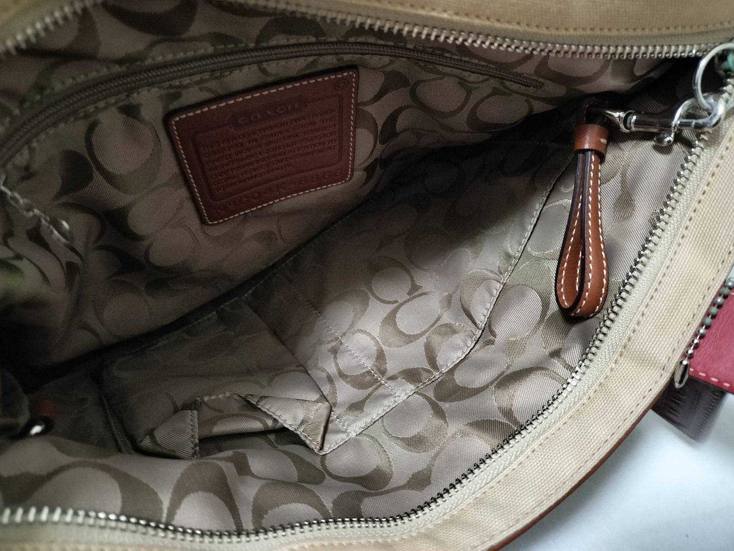 COACH Signature Coach Bag 6866 etc.*2 Tote Bag