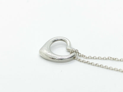 Tiffany&Co. Open Heart Open Heart Necklace 925 2.7g Necklace