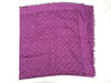 LOUIS VUITTON Purple Shawl Other Apparel
