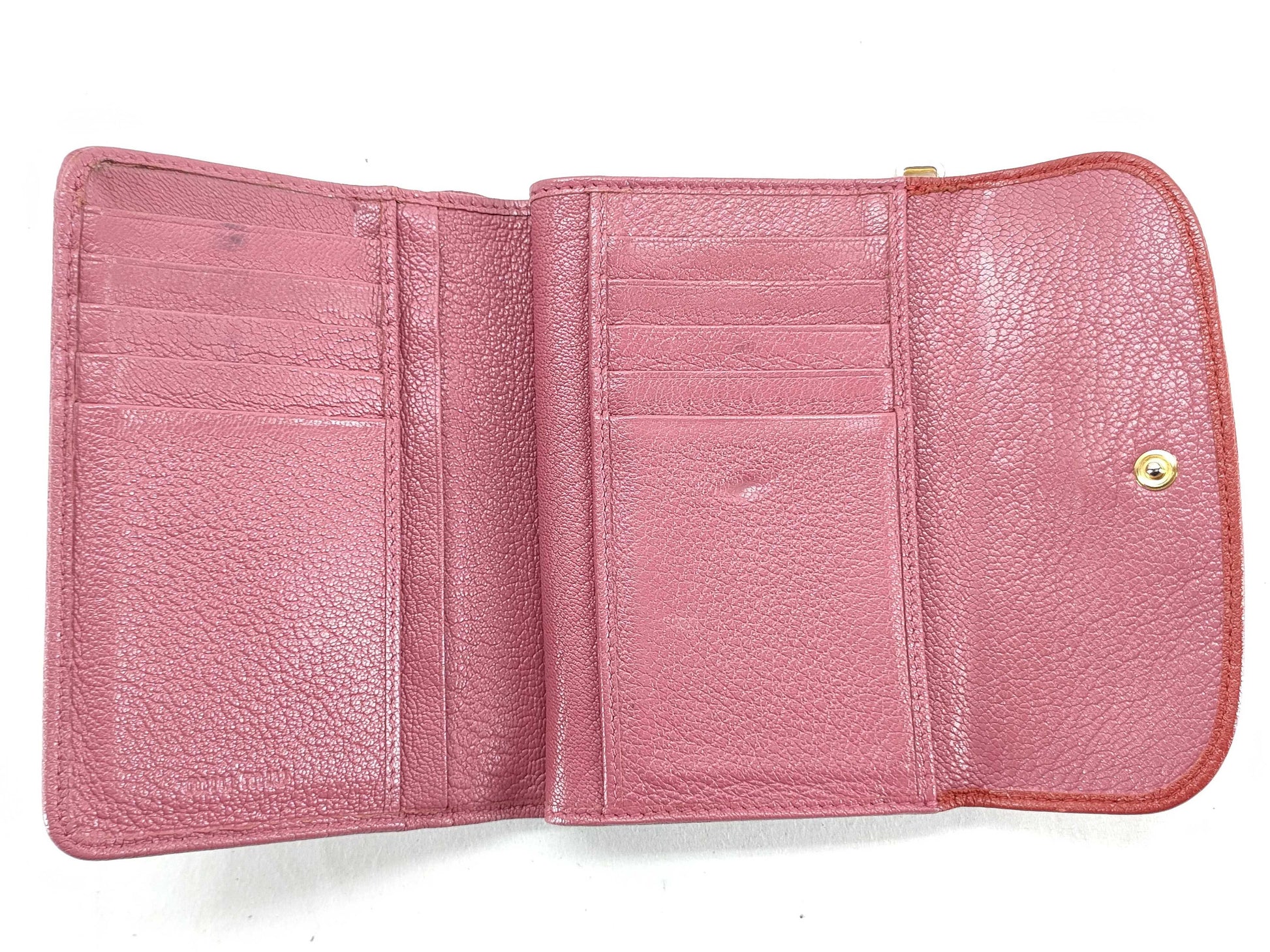 miu miu miu wallet wallet