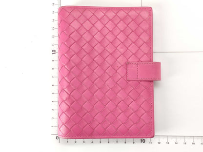 BOTTEGA VENETA Intrecciato Bottega Veneta Notebook Cover Pink Notebook Cover