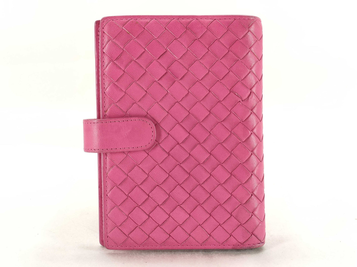 BOTTEGA VENETA Intrecciato Bottega Veneta Notebook Cover Pink Notebook Cover