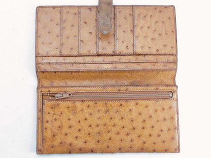 HERMES Bae Hermes Bae An Ostrich Wallet