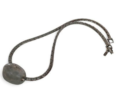 Yves Saint Laurent Yves Saint Laurent - Black Color - Motif Design - Necklace - 26.6g Ring