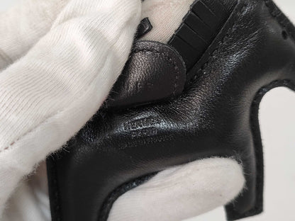 HERMES Hermes U Engraved Rodeo Charm PM Black Other Accessories Other Accessories