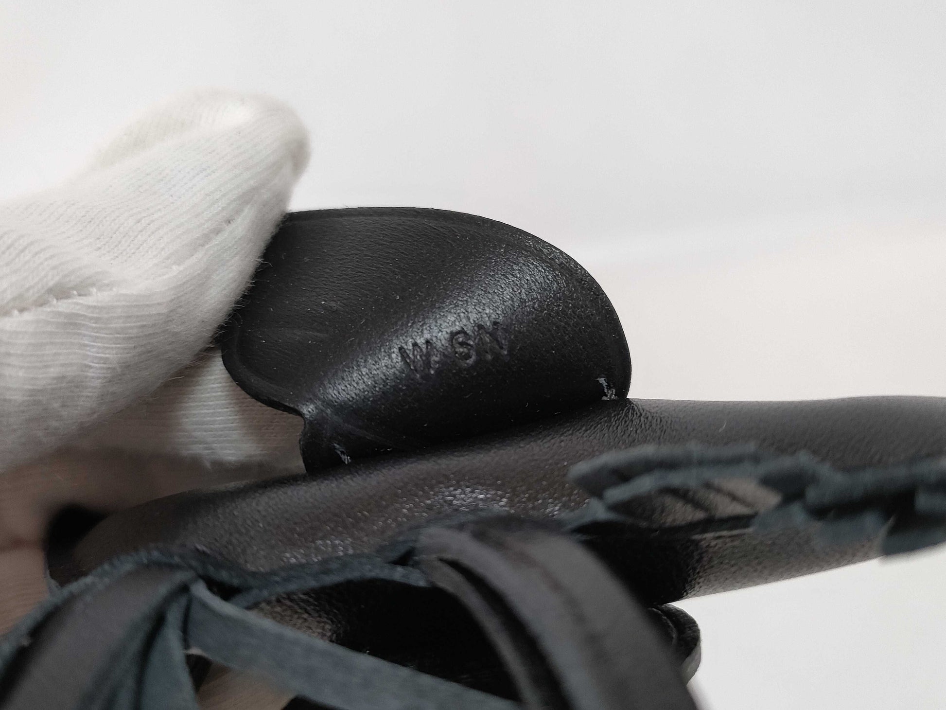 HERMES HERMES Charm Rodeo Pegasus PM Black x Agnomillo / Swift W Engraved Key Case / Key Chain Other Accessories