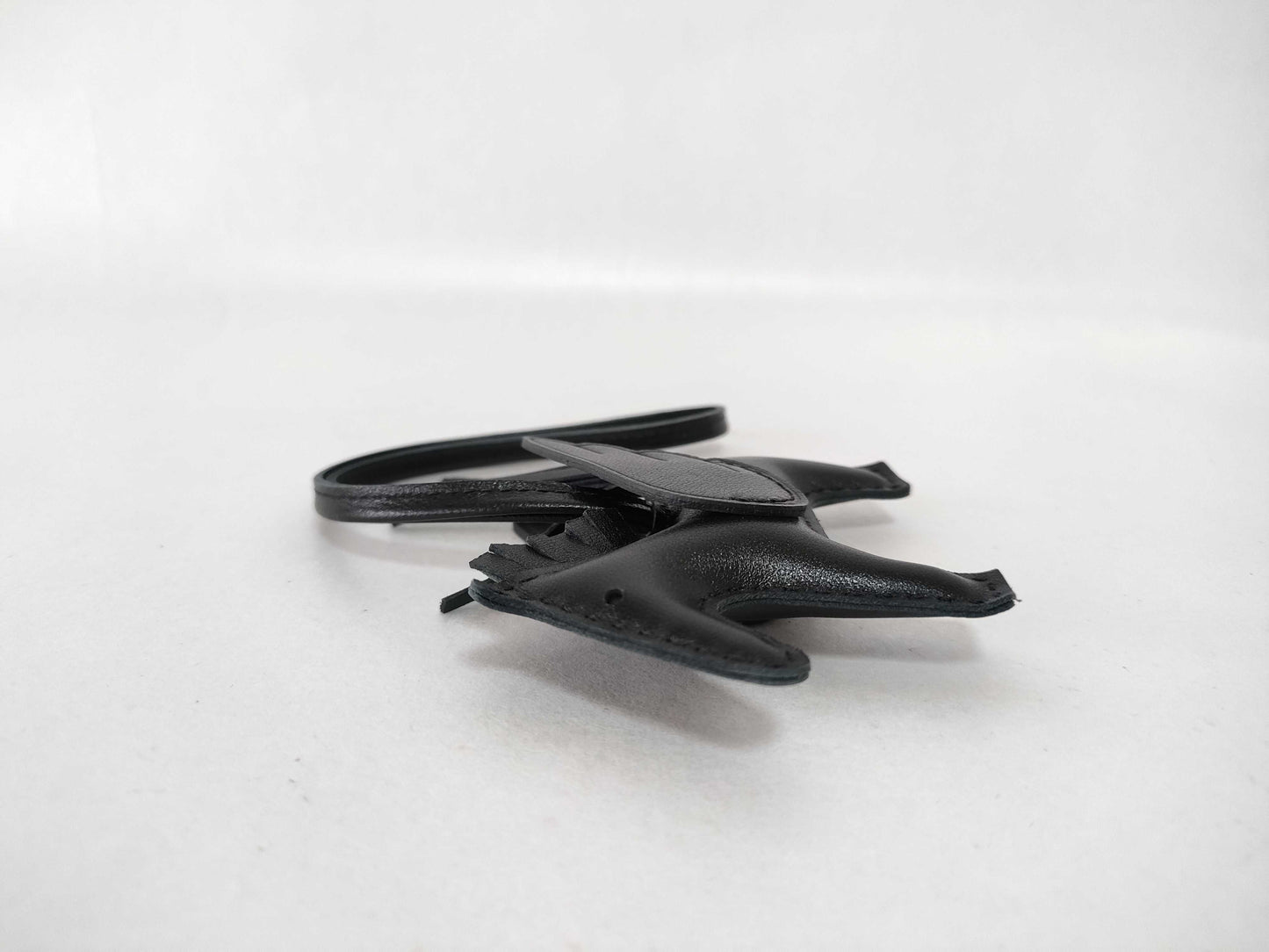 HERMES HERMES Charm Rodeo Pegasus PM Black x Agnomillo / Swift W Engraved Key Case / Key Chain Other Accessories