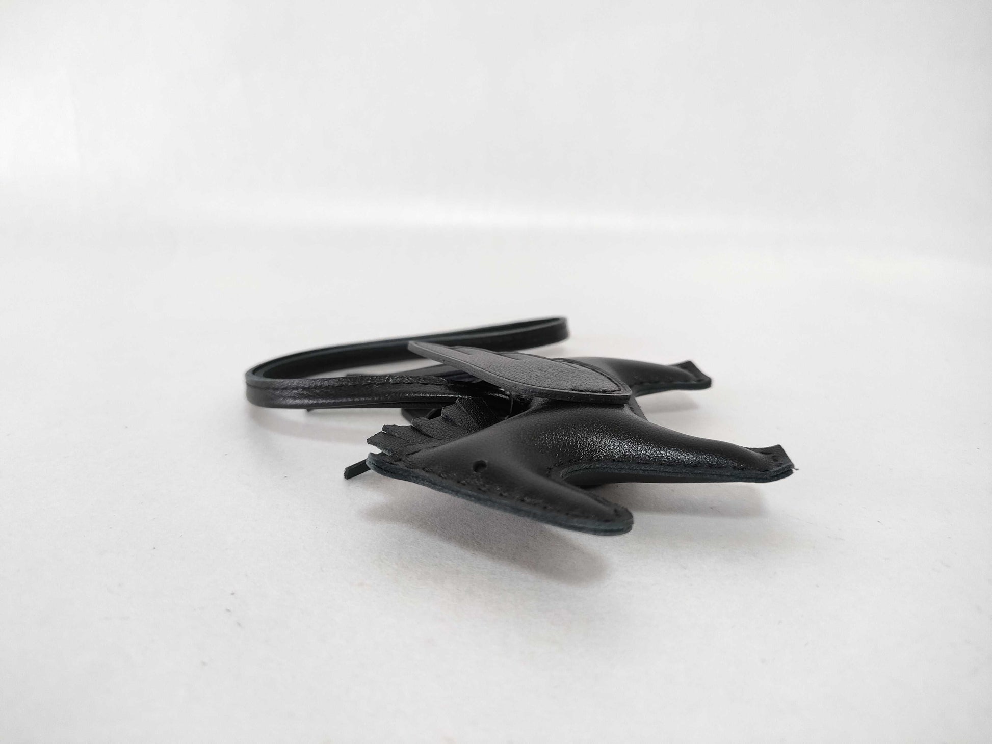 HERMES HERMES Charm Rodeo Pegasus PM Black x Agnomillo / Swift W Engraved Key Case / Key Chain Other Accessories