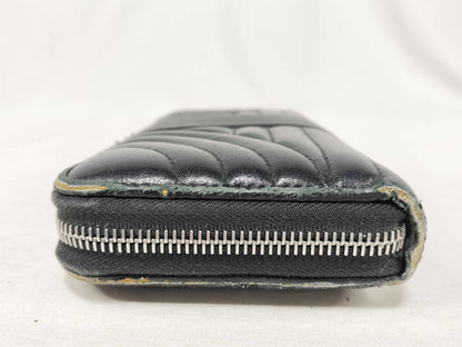 PRADA Long Wallet Wallet with Corner Threads Wallet