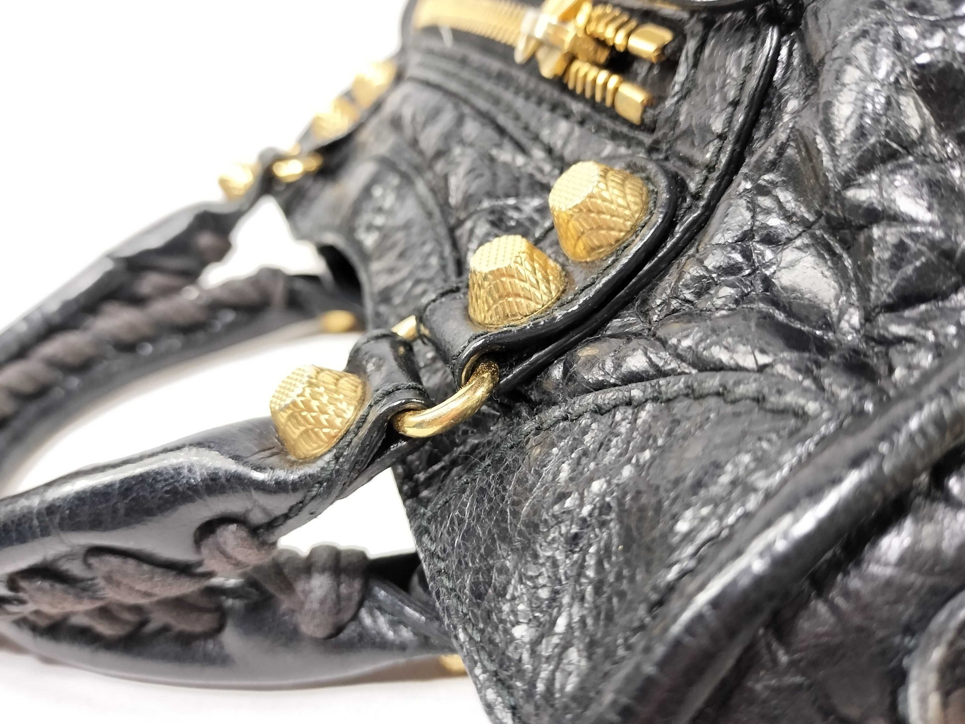 BALENCIAGA The Giant City BALENCIAGA The Giant City Black 2-way Bag Handbag