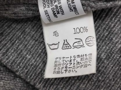 HERMES Knitted Sweater EX Large Top