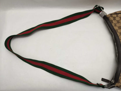 GUCCI GG Canvas GUCCI Sherry Line Half Moon Shoulder Bag Shoulder Bag