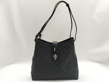 GUCCI GG Canvas GUCCI New Jackie One Shoulder Bag GG Canvas Shoulder Bag