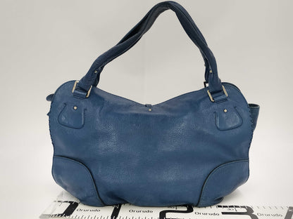 CELINE Bittersweet Carriage Charm Leather Handbag