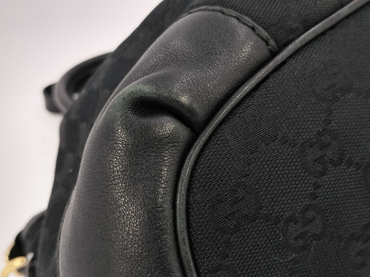 GUCCI 247902 GG Canvas Sookie 2way Handbag Shoulder Bag with Charm Tote Bag